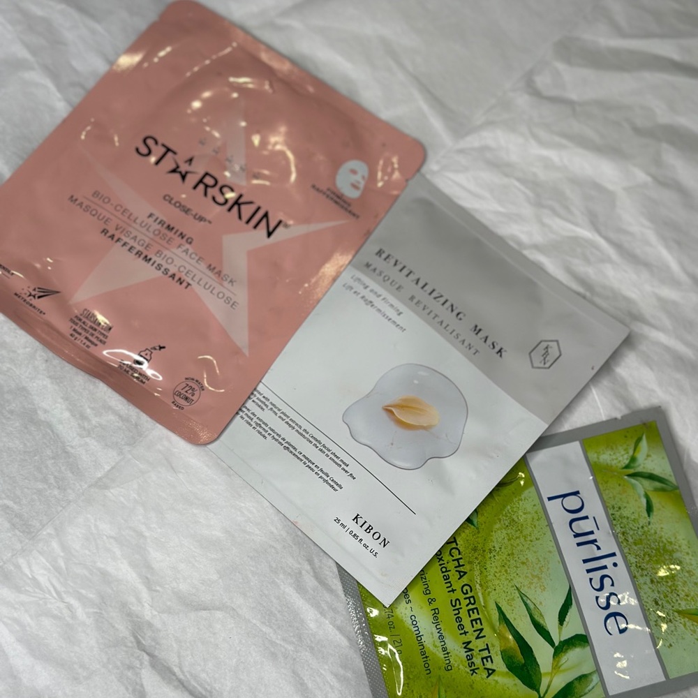 Starskin, Kibon, and Purlisse Face Mask Combo